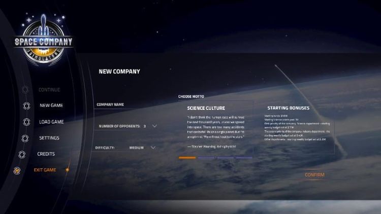 Space Company Simulator Steam CD Key