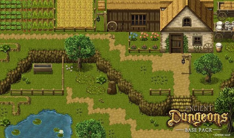 RPG Maker MV - Ancient Dungeons: Base Pack DLC EU Steam CD Key