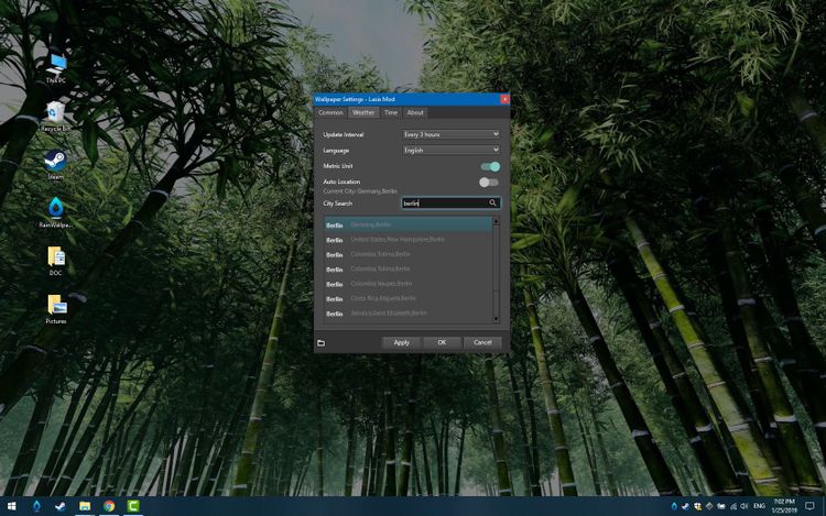 RainWallpaper Steam CD Key
