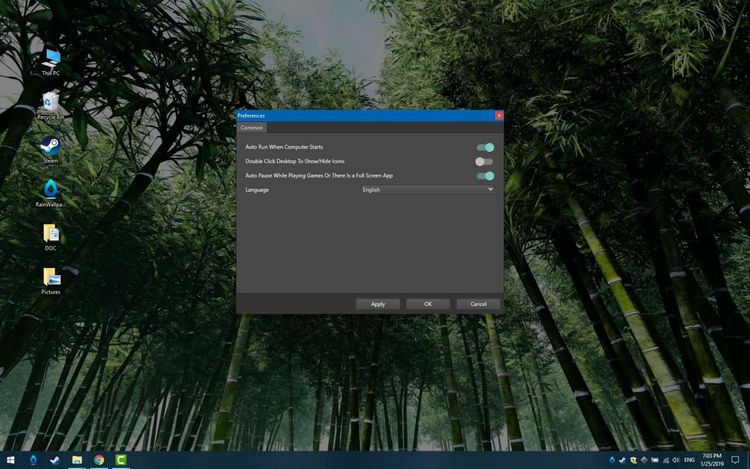 RainWallpaper Steam CD Key