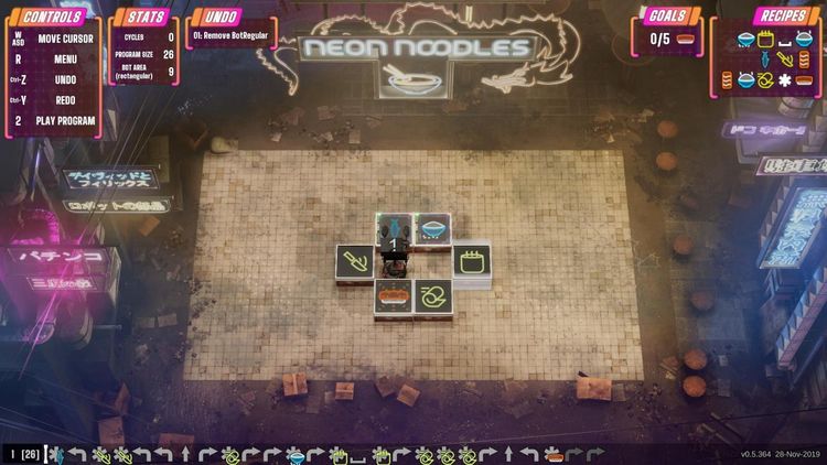 Neon Noodles - Cyberpunk Kitchen Automation Steam CD Key