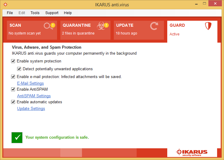 IKARUS anti.virus (1 YEAR / 1 PC)