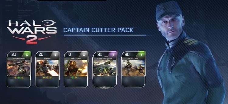 Halo Wars 2 - Captain Cutter Pack DLC Xbox One / Windows CD Key 