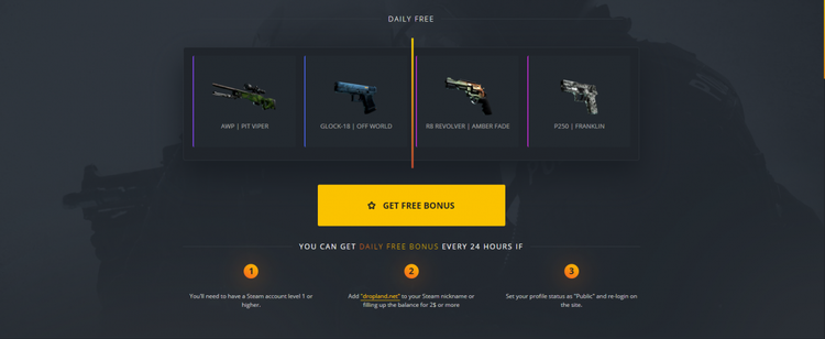 Dropland.net 35 USD Wallet Card Key