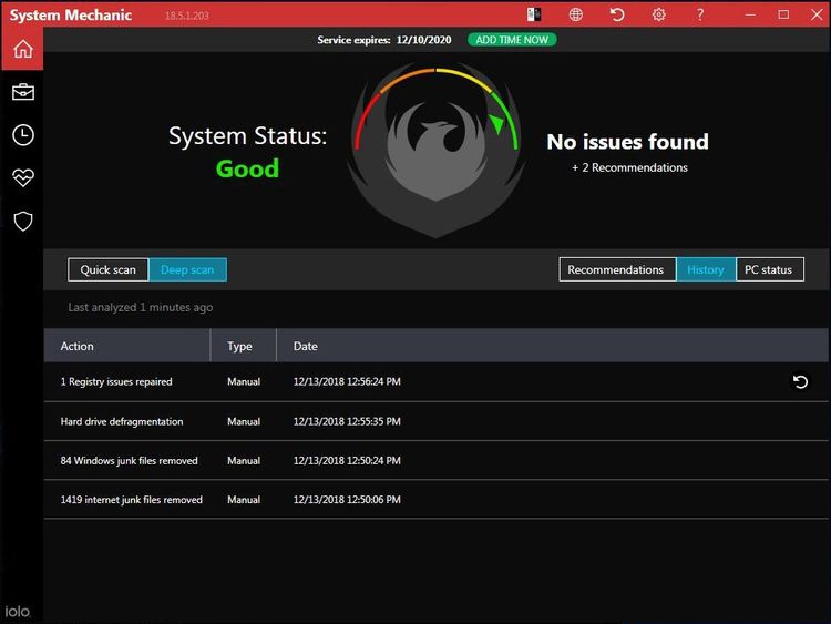 iolo System Mechanic Key (1 Year / 3 PC)