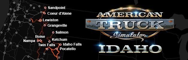 American Truck Simulator - Idaho DLC EU Steam Altergift