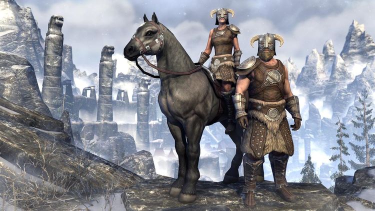 The Elder Scrolls Online -  Dragon Warrior Pack DLC EU PS4 CD Key