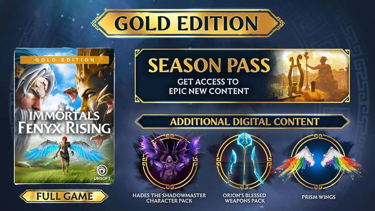 Immortals Fenyx Rising Gold Edition AR XBOX One / Xbox Series X|S CD Key