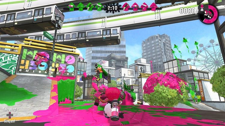 Splatoon 2 Nintendo Switch Online Account Activation