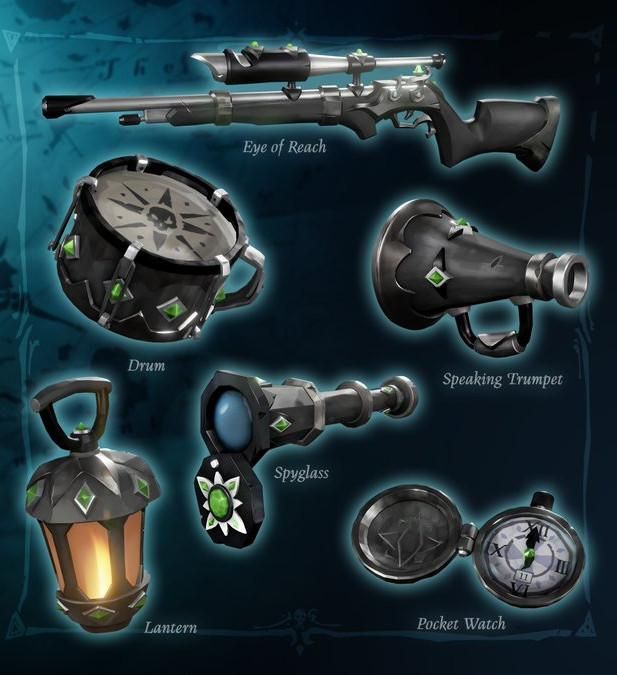 Sea of Thieves - Obsidian Six Item Pack XBOX One / Windows 10 CD Key 