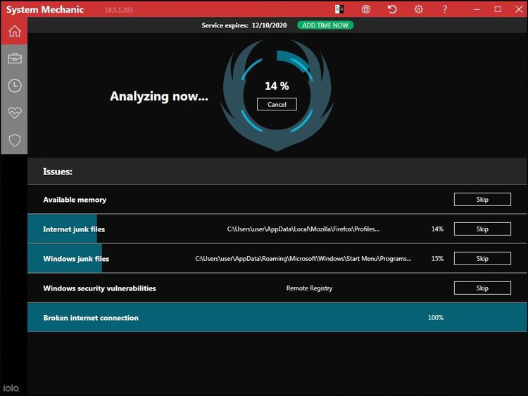 iolo System Mechanic Key (1 Year / 3 PC)