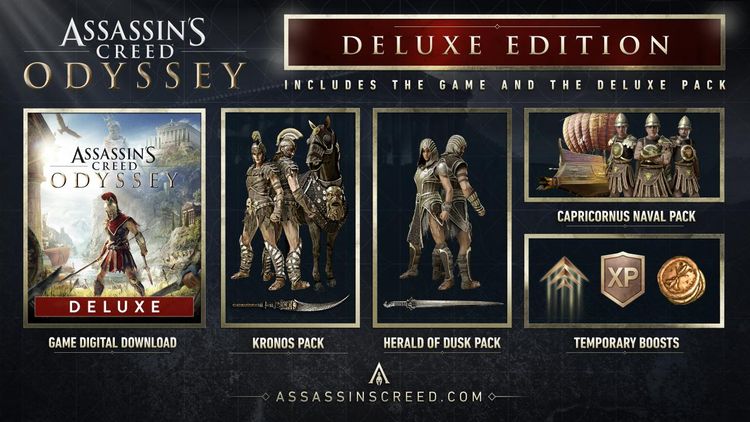 Assassin's Creed Odyssey Deluxe Edition US XBOX One CD Key