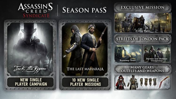 Assassin's Creed Syndicate - Season Pass FR PS4 CD Key