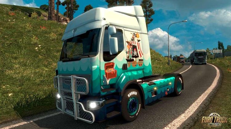 Euro Truck Simulator 2 - Pirate Paint Jobs Pack EU Steam CD Key
