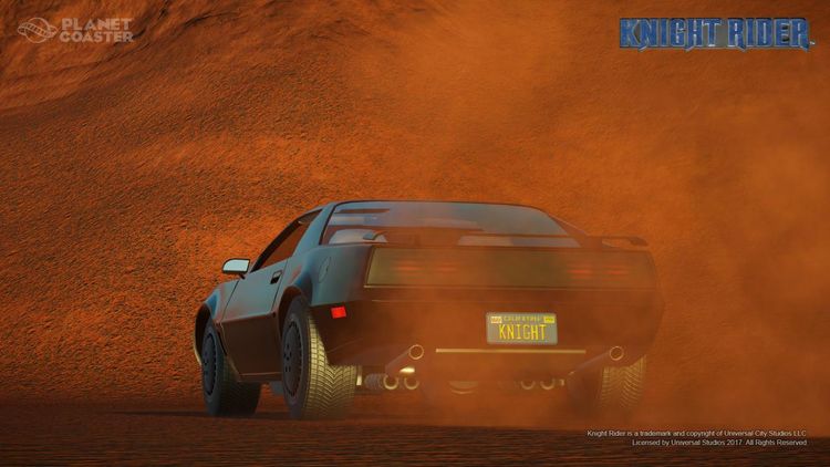 Planet Coaster - Knight Rider K.I.T.T. Construction Kit DLC PC Steam CD Key