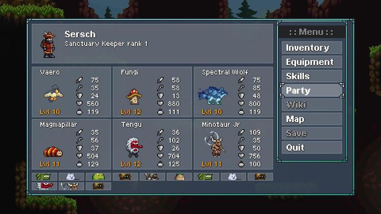 Monster Sanctuary PC Steam CD Key