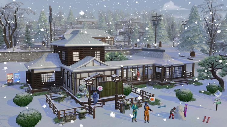 The Sims 4 - Snowy Escape DLC PC Steam Altergift