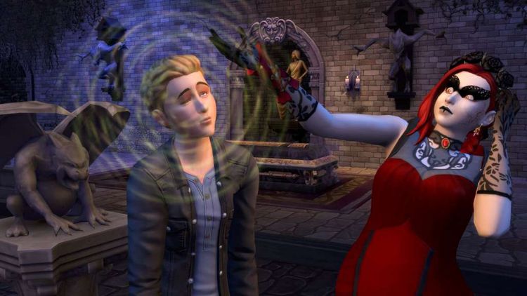 The Sims 4 - Vampires DLC US PS4 CD Key 