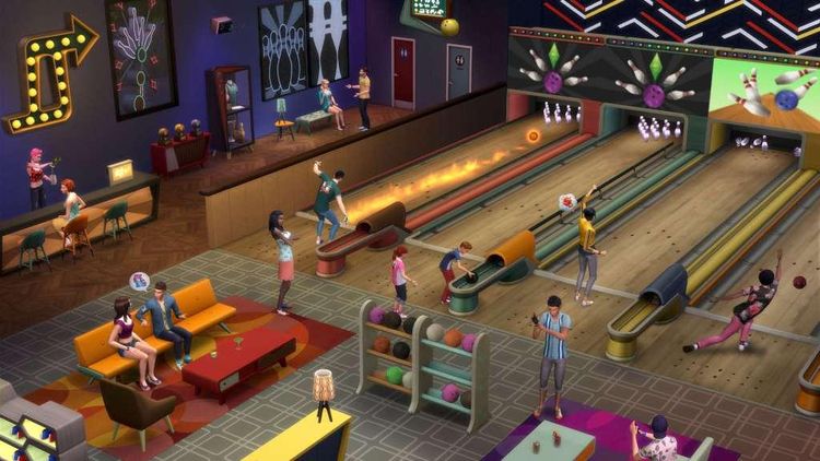The Sims 4 - Bowling Night Stuff DLC PC EA App CD Key
