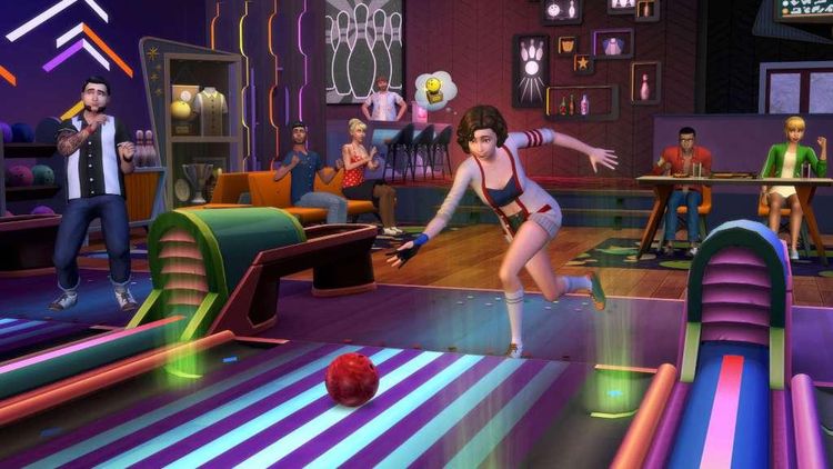 The Sims 4 - Bowling Night Stuff DLC PC EA App CD Key
