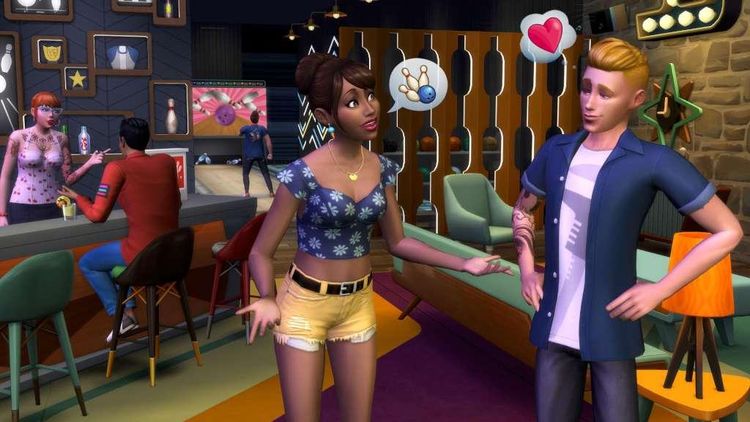 The Sims 4 - Bowling Night Stuff DLC PC EA App CD Key