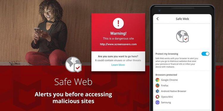 McAfee Mobile Security Premium for Android (1 Year / 1 Device)