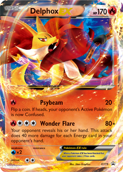 Pokemon Trading Card Game Online - Delphox-EX Card Key