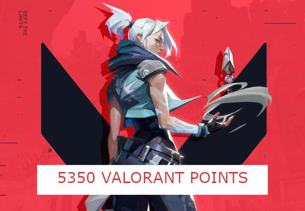VALORANT - 5350 Valorant Points Gift Card IN