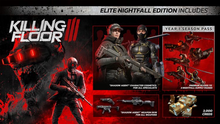 Killing Floor 3 Elite Nightfall Edition PC Steam CD Key