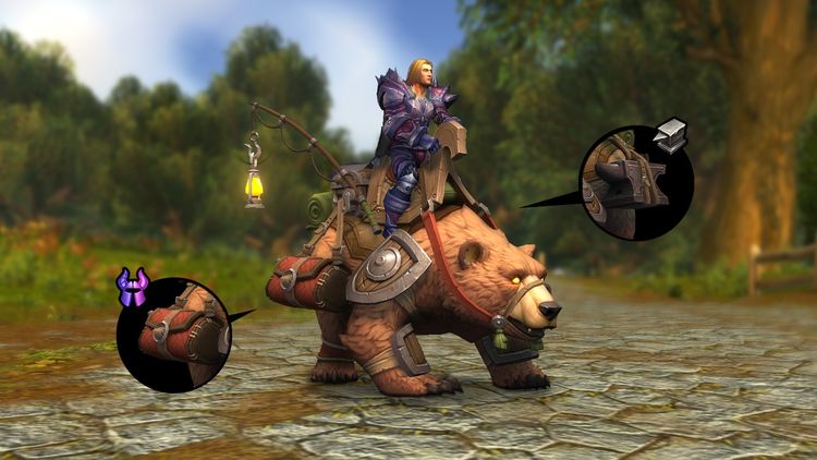 World of Warcraft - Grizzly Hills Packmaster Mount DLC PC Battle.net Altergift