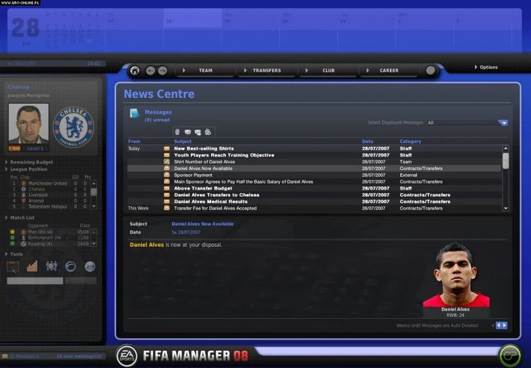 Fifa Manager 08 PC EA App Account