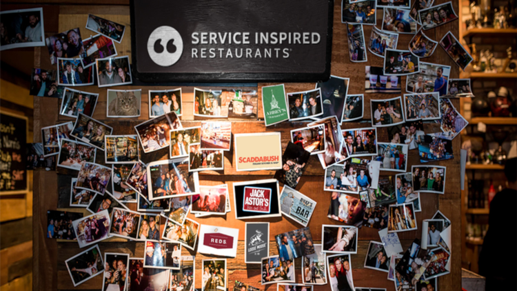 Service Inspired Restaurants C$115 Gift Card CA