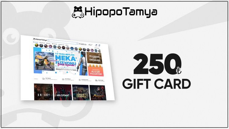 HipopoTamya ₺250 Gift Card
