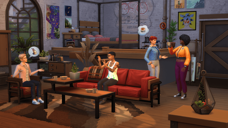 The Sims 4 - Industrial Loft Kit DLC PC EA App CD Key