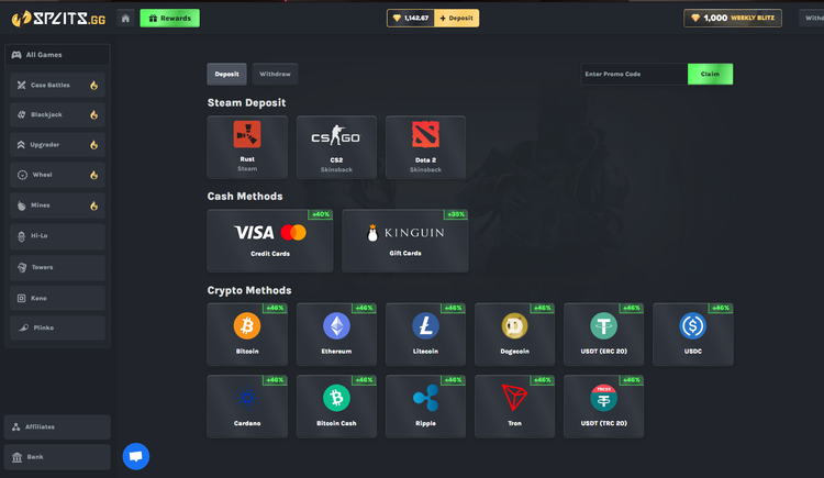 Splits.gg $25 Gift Card