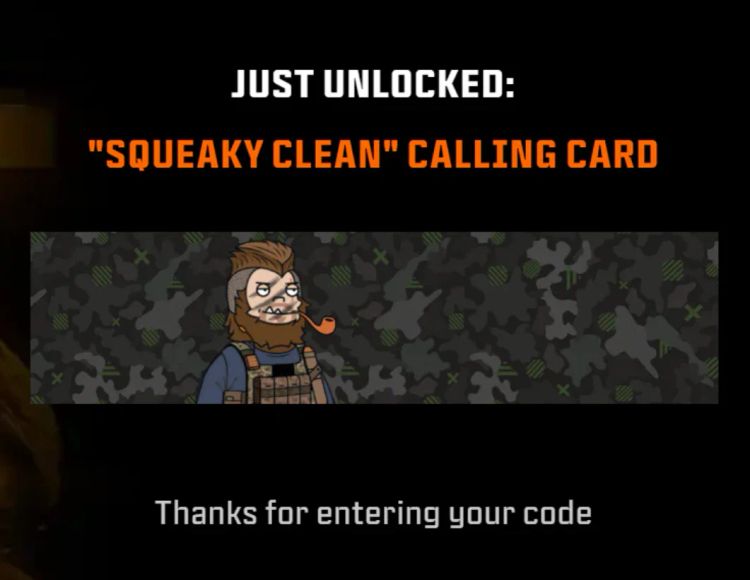 Call of Duty: Black Ops 6 - Dr. Squatch Squeaky Clean Calling Card DLC PC/PS4/PS5/XBOX One/Series X|S CD Key