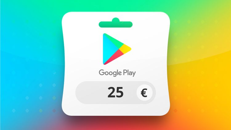 Google Play EUR 25 Gift Card AT