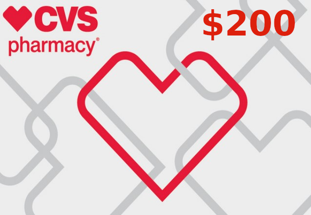 CVS Pharmacy $200 Gift Card US