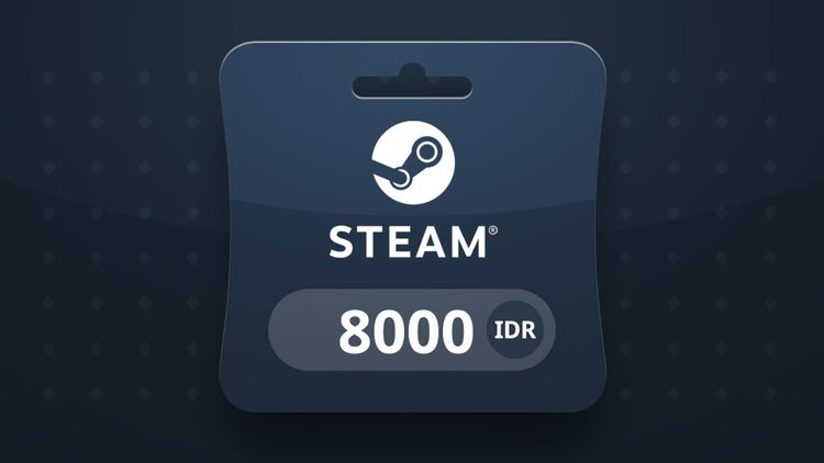 Steam Wallet IDR 8000 Gift Card ID