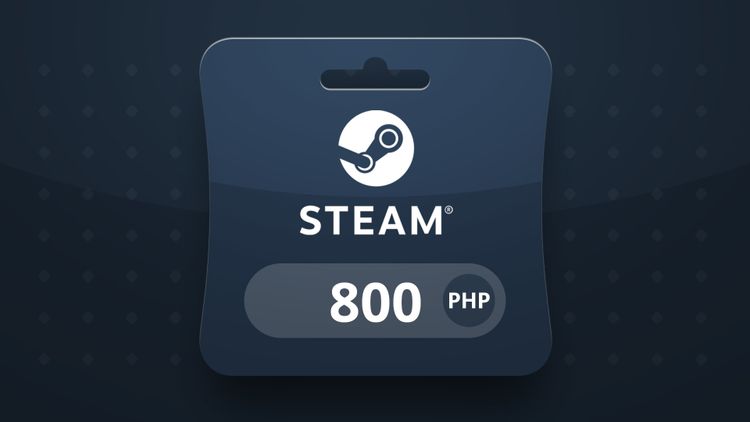 Steam Wallet PHP 800 Gift Card PH