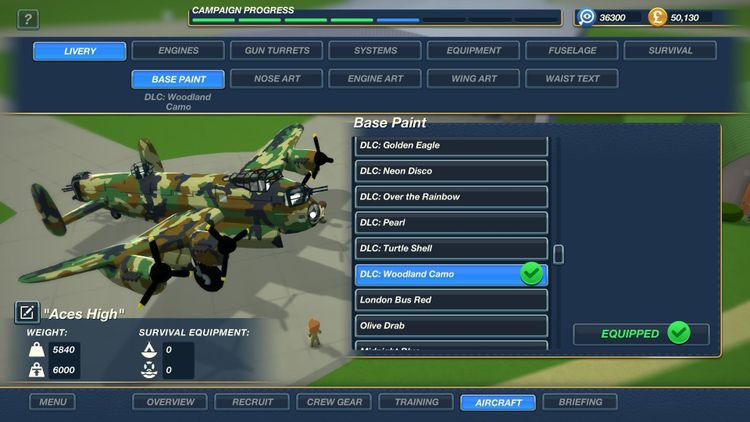 Bomber Crew - Skin Pack DLC PC Steam CD Key