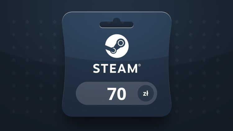 Steam Wallet PLN 70 Gift Card PL