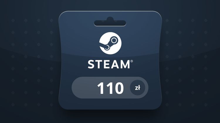 Steam Wallet PLN 110 Gift Card