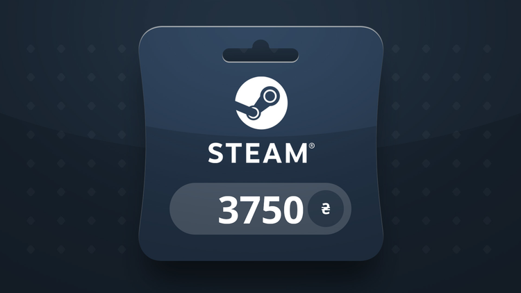 Steam Wallet UAH 3750 Gift Card UA