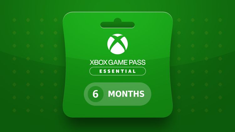 XBOX Game Pass Essential - 6 Month Subscription Card IN