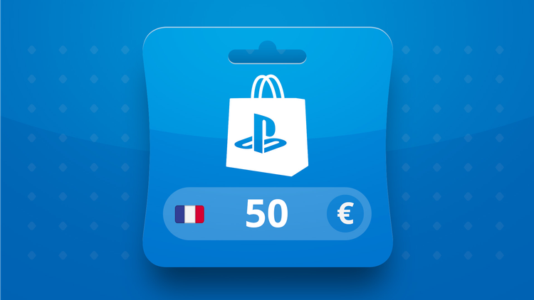 PlayStation Network EUR 50 Gift Card FR