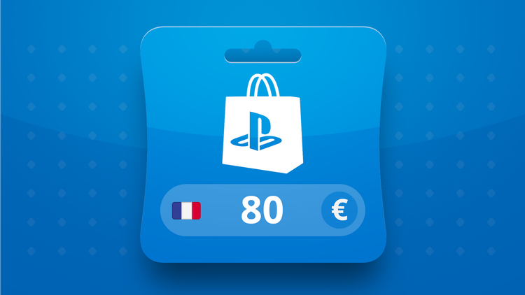 PlayStation Network EUR 80 Gift Card FR