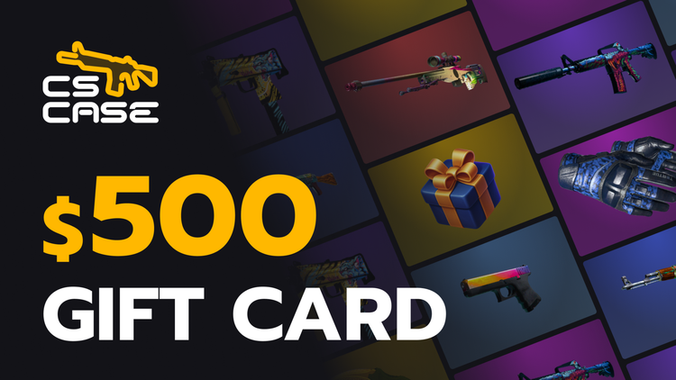 CSCase.vip USD 500 Gift Card