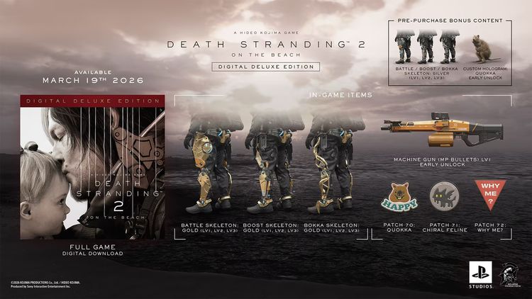 Death Stranding 2: On the Beach Digital Deluxe Edition PRE-ORDER LATAM PC Steam CD Key