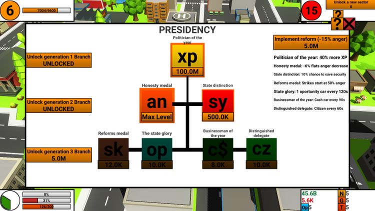 Corrupt Political Simulator PC Steam CD Key